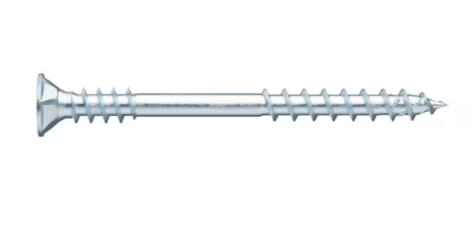 Vis à bois - Tête fraisée – Double filetage - Empreinte torx